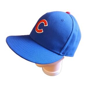 NFL Team Apparel Chicago Bears Navy Blue Hat Dad Cap Unisex Size 7 1/4 #1607